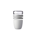 Marmita com compartimentos 700ml MEPAL Ellipse Breakfast cor branco