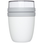 Marmita com compartimentos 700ml MEPAL Ellipse Breakfast cor branco segunda vista