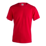 T-shirt corporativa de algodão ringspun em várias cores 150 g/m2 Keya cor vermelho primeira vista