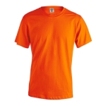 T-shirt corporativa de algodão ringspun em várias cores 150 g/m2 Keya cor cor-de-laranja primeira vista