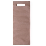 Saco resistente non-woven barato para garrafa de vinho de 75 cl Wine cor castanho