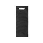 Saco resistente non-woven barato para garrafa de vinho de 75 cl Wine cor preto primeira vista