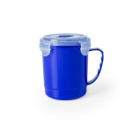 Lancheira em forma de caneca para líquidos 710ml Tupper Líquidos cor azul primeira vista