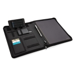 Portefólio com carregador, caderno e compartimentos A4 Pro Wireless cor preto