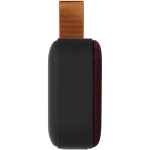 Colunas personalizadas de tecido ??com microfone integrado Fashion cor bordeaux vista lateral