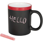 Caneca lousa Chalk 330ml cor vermelho