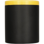 Caneca lousa Chalk 330ml cor amarelo vista lateral