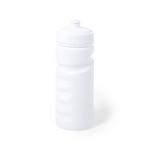 Garrafas com logo desportivas antibactérias 500ml Sport Antibacterial cor branco primeira vista