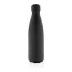 Garrafas térmicas personalizadas de aço 500ml Lifestyle Premium cor preto segunda vista