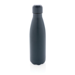 Garrafas térmicas personalizadas de aço 500ml Lifestyle Premium cor azul-escuro