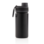 Garrafa desportiva com função térmica e acabamento mate 550ml Power cor preto terceira vista