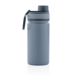 Garrafa desportiva com função térmica e acabamento mate 550ml Power cor azul terceira vista