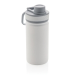 Garrafa desportiva com função térmica e acabamento mate 550ml Power cor branco