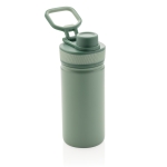 Garrafa desportiva com função térmica e acabamento mate 550ml Power cor verde menta segunda vista