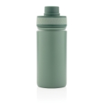 Garrafa desportiva com função térmica e acabamento mate 550ml Power cor verde menta quarta vista