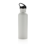 Garrafas personalizadas de aço inoxidável com bocal 710ml Adventure cor branco quinta vista