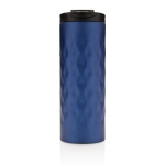 Copo original com design geométrico em aço inoxidável 350ml Geometric cor azul-escuro segunda vista