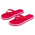 Chinelos com logo bicolor e tiras de nylon, tamanho 4244 Summer Camp cor vermelho