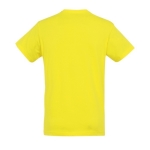 T-shirts promocionais de algodão em várias cores 150 g/m2 SOL'S Regent cor amarelo vista traseira