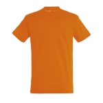 T-shirts promocionais de algodão em várias cores 150 g/m2 SOL'S Regent cor cor-de-laranja escuro vista traseira