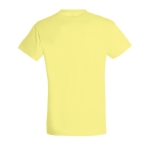 T-shirts promocionais de algodão em várias cores 150 g/m2 SOL'S Regent cor amarelo-claro vista traseira