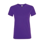 T-shirt barata de algodão em várias cores 150 g/m2 SOL'S Regent cor violeta segunda vista