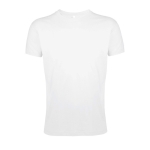 T-shirts cintadas de algodão, gola redonda 150 g/m2 SOL'S Regent Fit cor branco nona vista