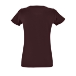 T-shirts de mulher ajustado de algodão 150 g/m2 SOL'S Regent Fit vista traseira