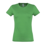 T-shirts para mulher em algodão semi cor verde oitava vista