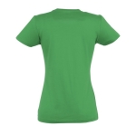 T-shirt para mulher em várias cores, algodão 190 g/m2 SOL'S Imperial cor verde vista traseira