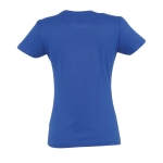 T-shirt para mulher em várias cores, algodão 190 g/m2 SOL'S Imperial cor azul real vista lateral