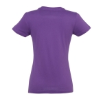 T-shirt para mulher em várias cores, algodão 190 g/m2 SOL'S Imperial vista traseira