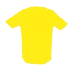 T-shirts transpiráveis com logo em poliester 140 g/m2 SOL'S Sporty cor amarelo vista traseira