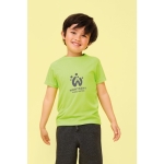 T-shirt desporto infantil poliester transpirável 140 g/m2 SOL'S Sporty cor vermelho