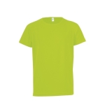 T-shirt desporto infantil poliester transpirável 140 g/m2 SOL'S Sporty cor verde fluorescente oitava vista