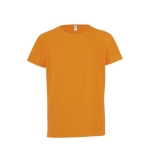 T-shirt desporto infantil poliester transpirável 140 g/m2 SOL'S Sporty cor cor-de-laranja fluorescente