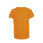 T-shirt desporto infantil poliester transpirável 140 g/m2 SOL'S Sporty cor cor-de-laranja fluorescente vista traseira