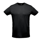 T-shirt técnica em poliester para serigrafia 130 g/m2 SOL'S Sprint cor preto