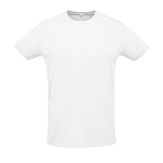 T-shirt técnica em poliester para serigrafia 130 g/m2 SOL'S Sprint cor branco nona vista