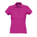 Polos com logo slim fit para mulher em algodão 170 g/m2 SOL'S Passion