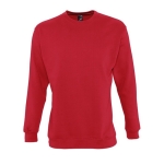 Sweatshirt personalizada, algodão, poliester 280 g/m2 SOL'S New Supreme cor vermelho quinta vista