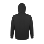 Sweatshirts em algodão e poliester com capuz 280 g/m2 SOL'S Snake cor preto vista traseira