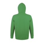 Sweatshirts em algodão e poliester com capuz 280 g/m2 SOL'S Snake cor verde vista traseira