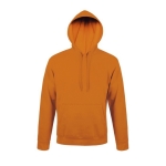 Sweatshirts em algodão e poliester com capuz 280 g/m2 SOL'S Snake cor cor-de-laranja