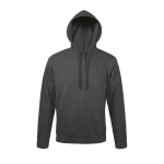 Sweatshirts em algodão e poliester com capuz 280 g/m2 SOL'S Snake cor cinzento-escuro oitava vista