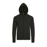 Hoodies personalizados com bolsos canguru 260 g/m2 SOL'S Stone cor preto