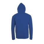 Hoodies personalizados com bolsos canguru 260 g/m2 SOL'S Stone cor azul real vista traseira