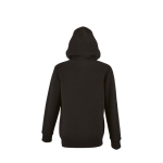 Sweatshirt de criança em algodão e poliester 260 g/m2 SOL'S Stone Kids cor preto vista traseira