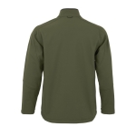 Casaco softshell personalizável em poliester 340 g/m2 SOL'S Relax cor verde militar vista traseira