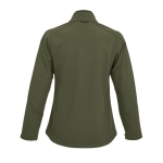 Casacos softshell para mulher em poliester 340 g/m2 SOL'S Roxy cor verde militar vista lateral